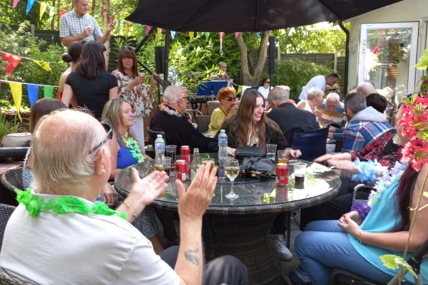 Residents enjoying activities and social events at Birchwood Grove